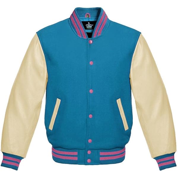 Lishow Fashion Varsity Jacket For Baseball Letterman Bomber school